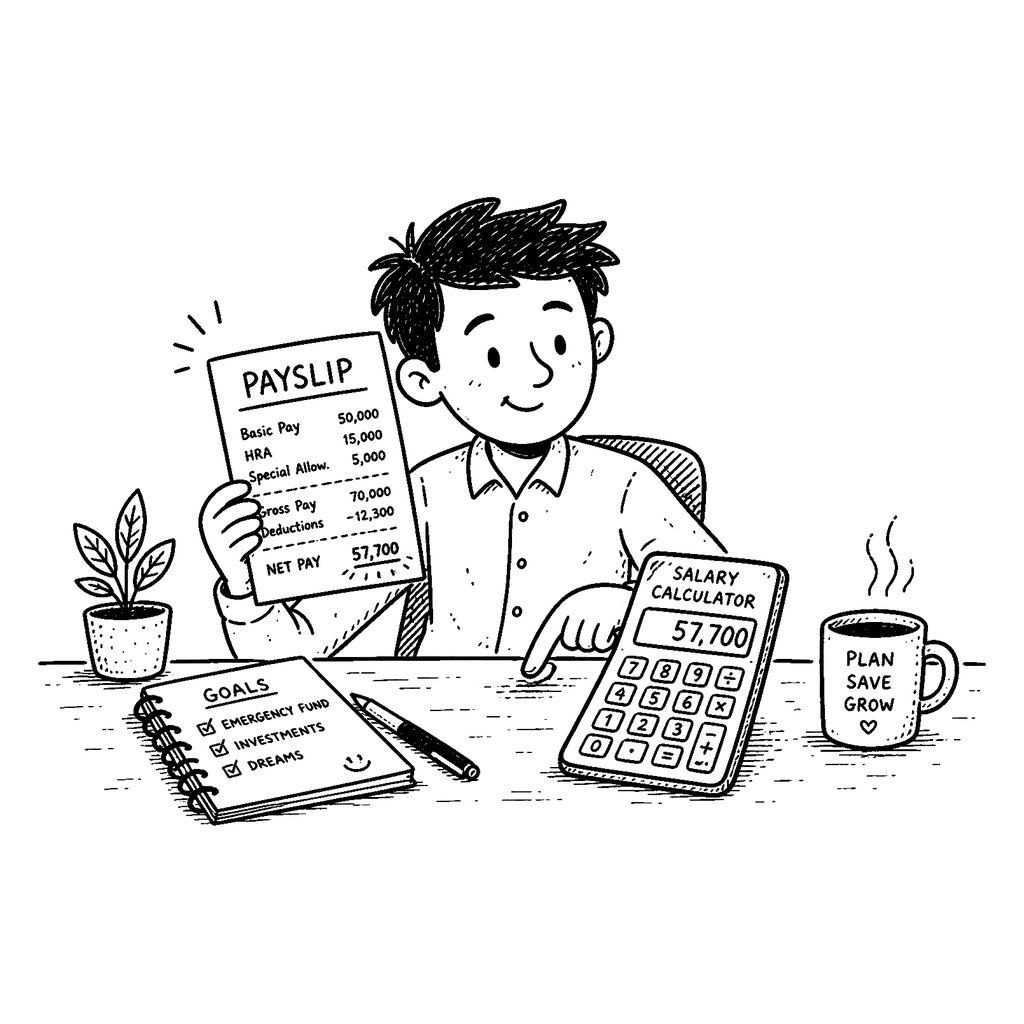 Ilustrasi Terimain — estimasi gaji bersih